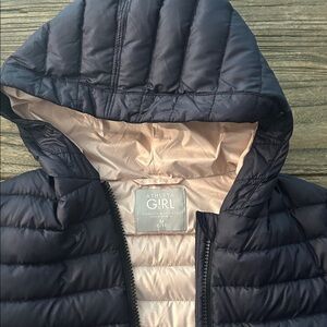 Athleta Girl black Puffer Jacket
